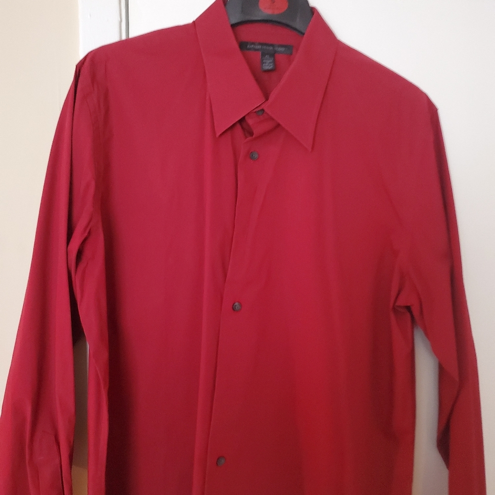 Express men's long sleeve dress shirt